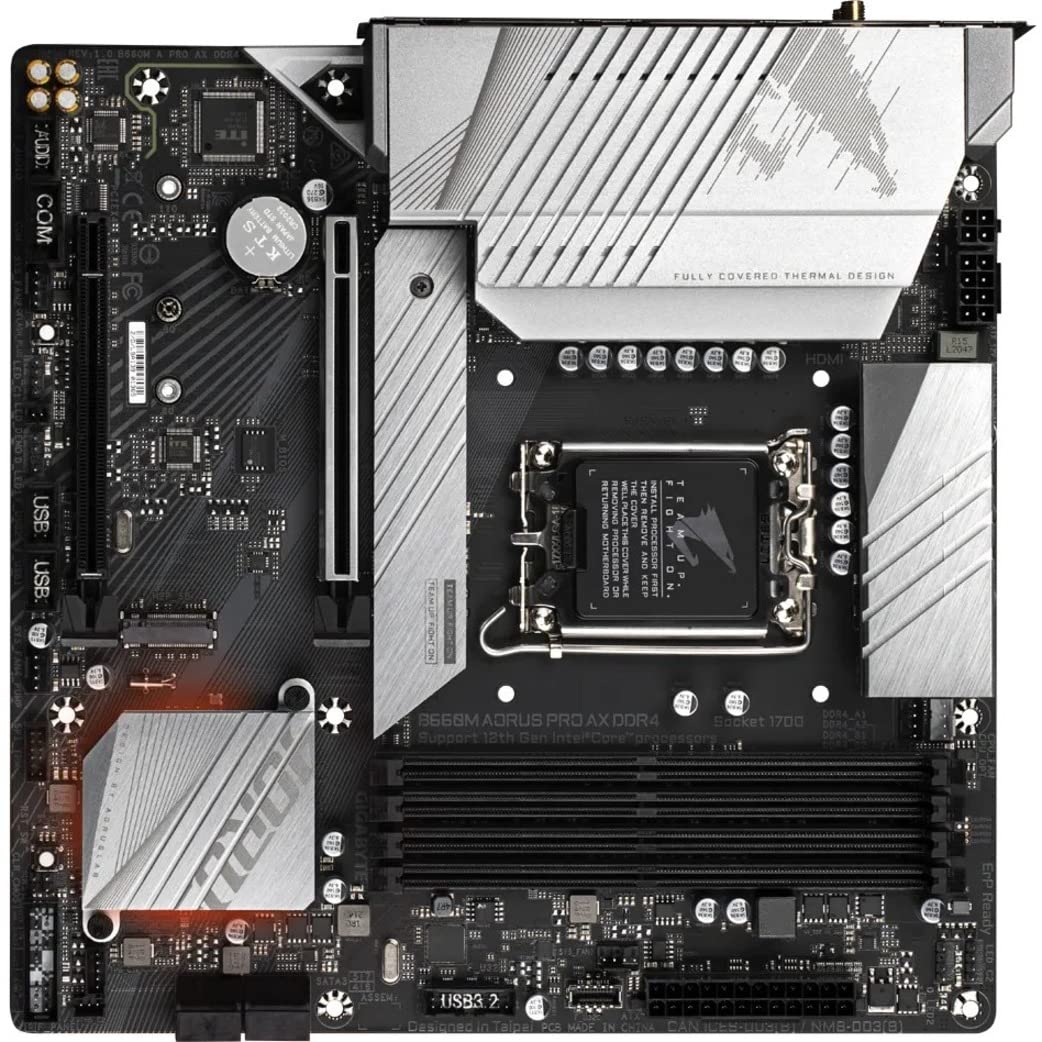 GIGABYTE B660M AORUS PRO AX DDR4 scheda madre WiFi 6