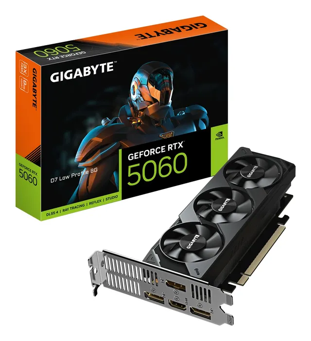 Gigabyte GV-N5060D7-8GL Scheda Video 8GB Low Profile DLSS 4