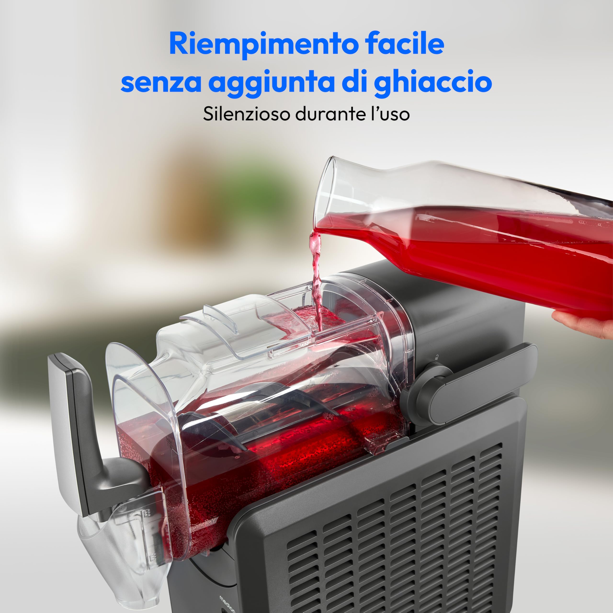 Medion MD12090 Macchina Granita 2,6L Argento 5 Programmi