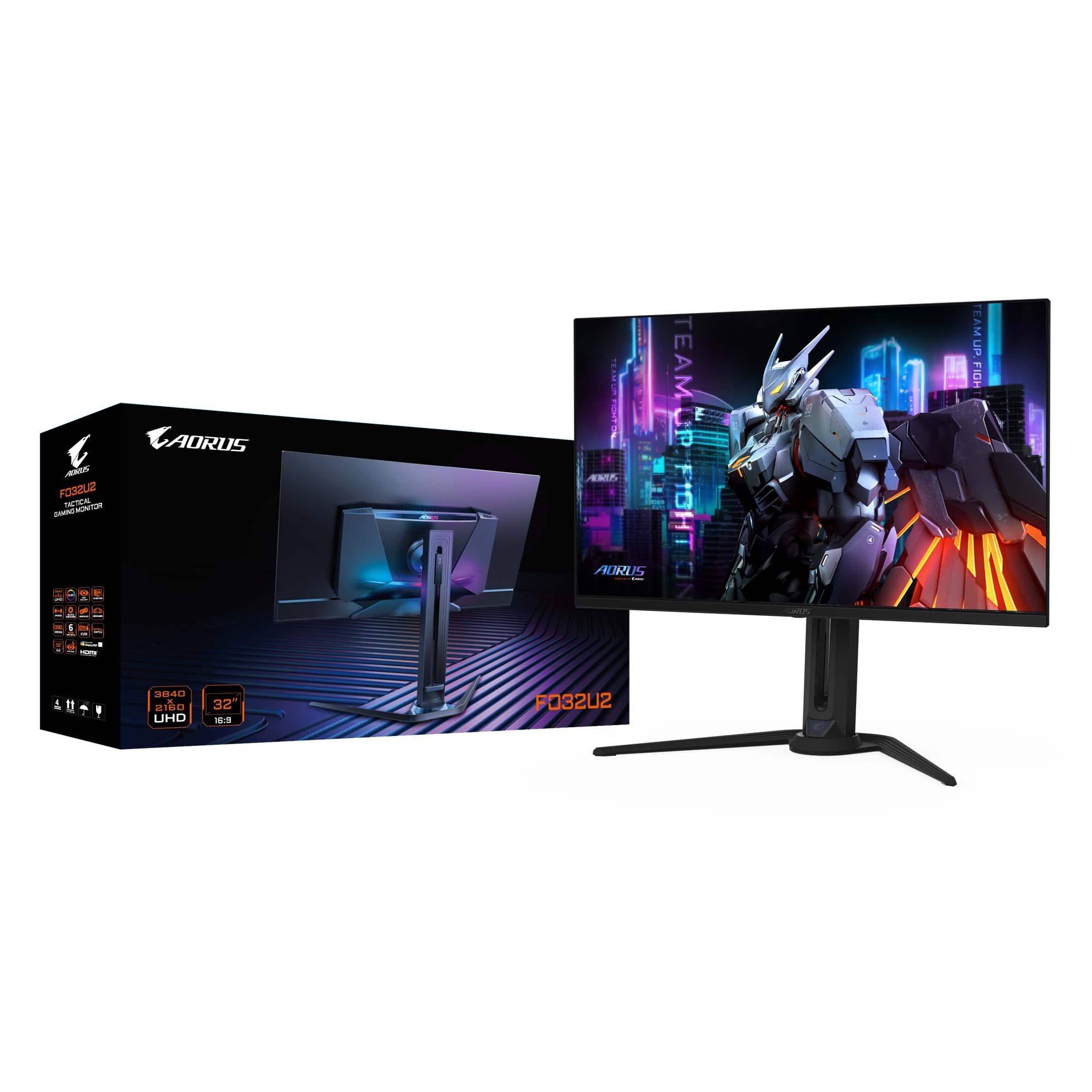 Gigabyte AORUS FO32U2 monitor gaming 32" UHD 240Hz QD-OLED
