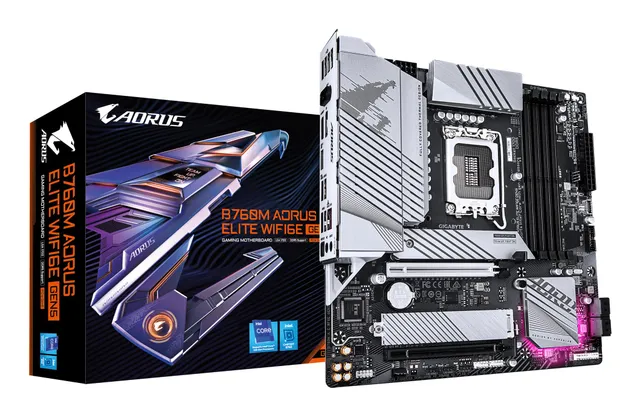 Gigabyte B760M Aorus Elite WiFi6E Gen5 scheda madre DDR5