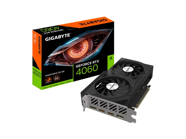 GIGABYTE WINDFORCE RTX 4060 OC scheda video 8GB GDDR6