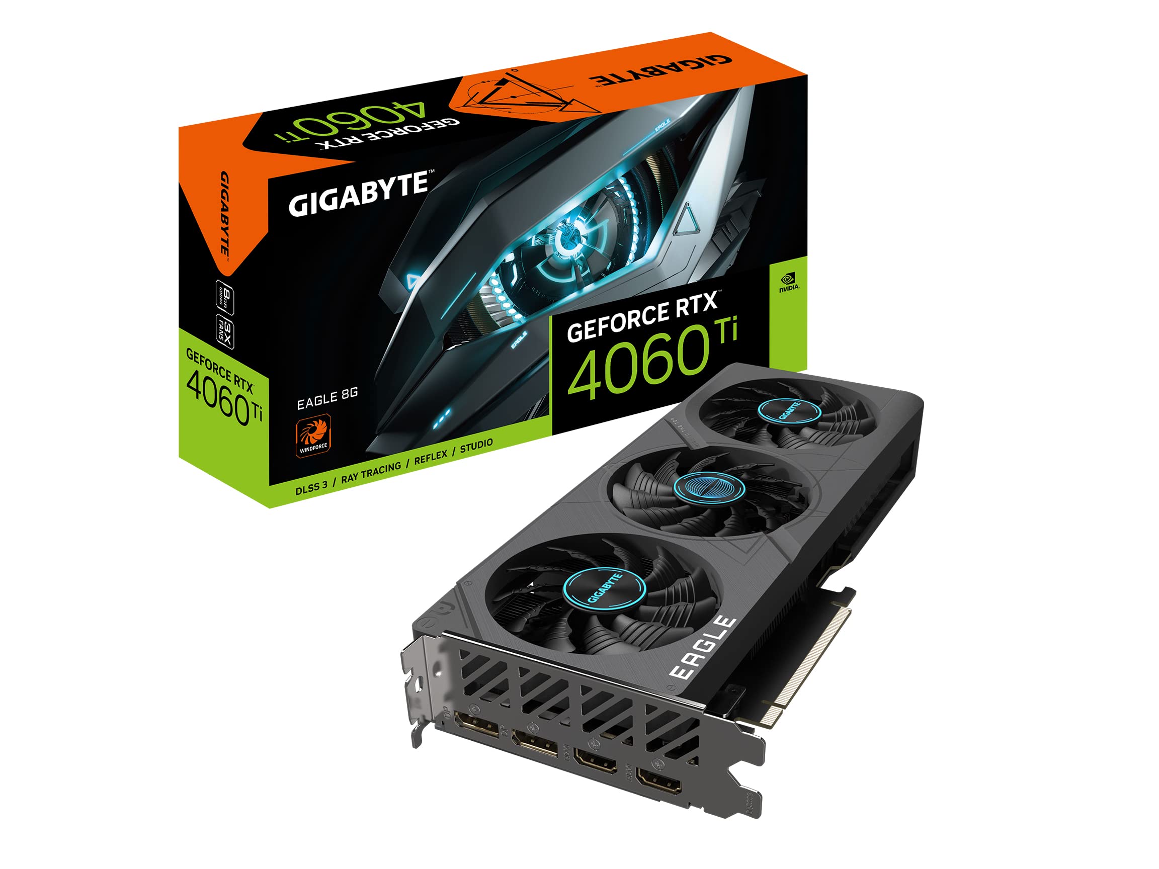 GIGABYTE EAGLE GeForce RTX 4060 Ti 8G scheda video GDDR6