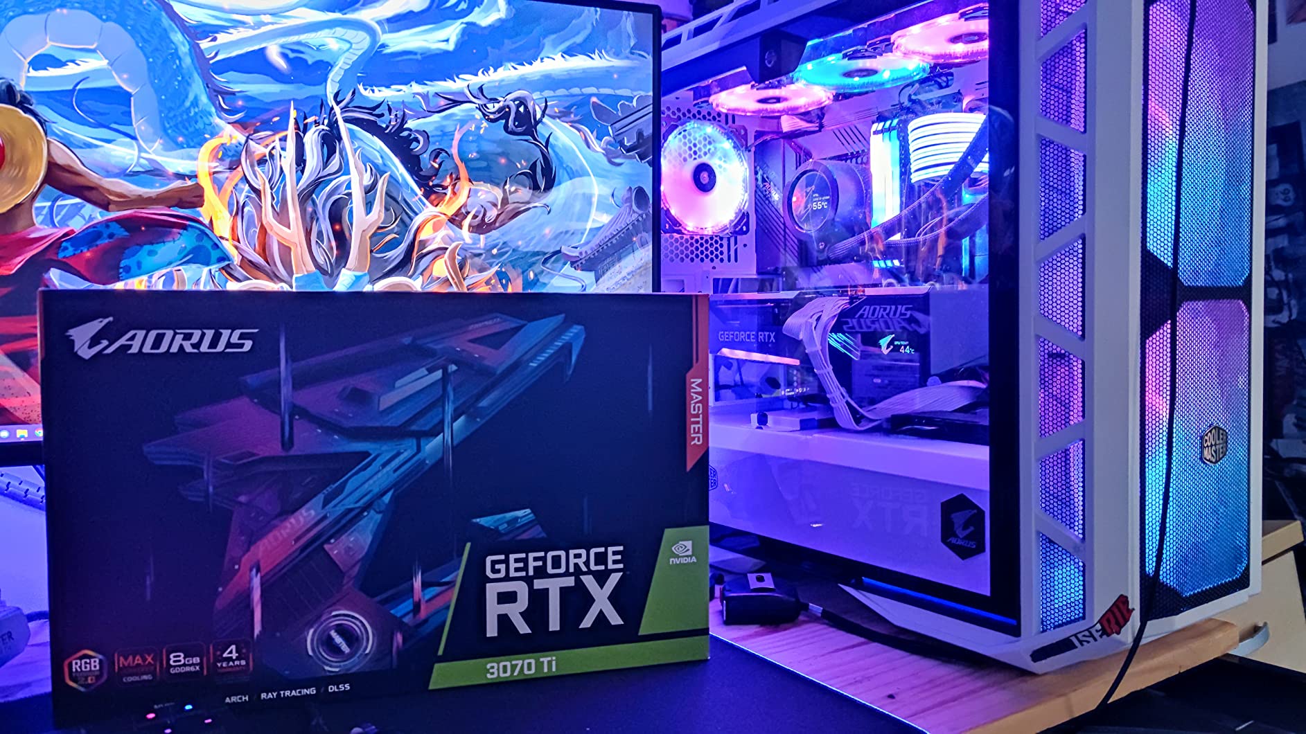 GIGABYTE AORUS RTX 3070 Ti scheda video 8GB GDDR6X