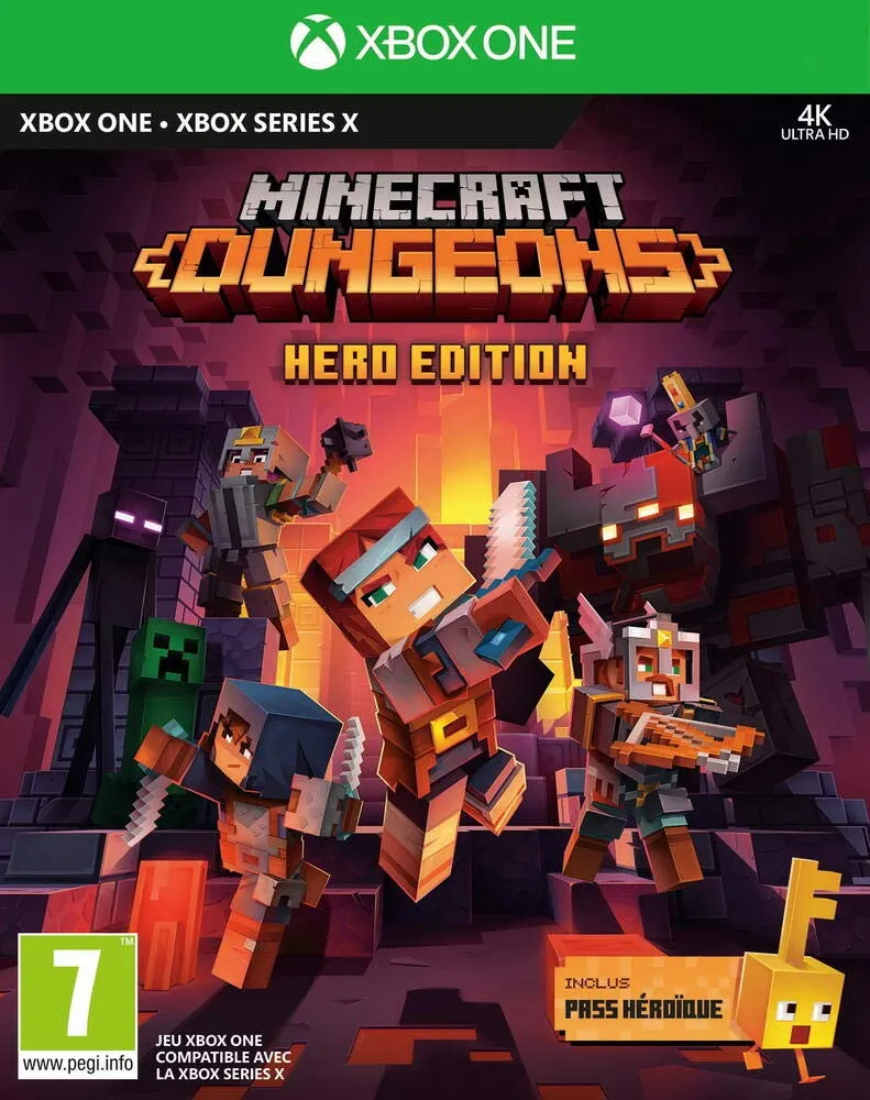 Minecraft Dungeons Hero Edition gioco Xbox One co-op