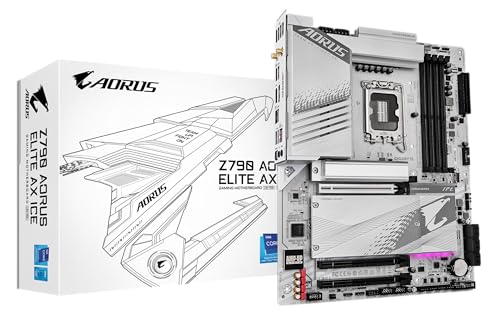 Gigabyte Z790 Aorus Elite AX Ice scheda madre DDR5 WiFi 6E