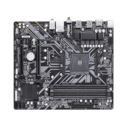 Gigabyte B450M DS3H WiFi scheda madre AM4 DDR4
