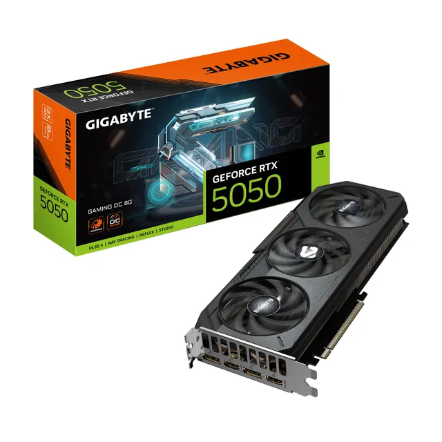 GIGABYTE GAMING OC GV-N5050GAMING OC-8GD scheda video 8GB