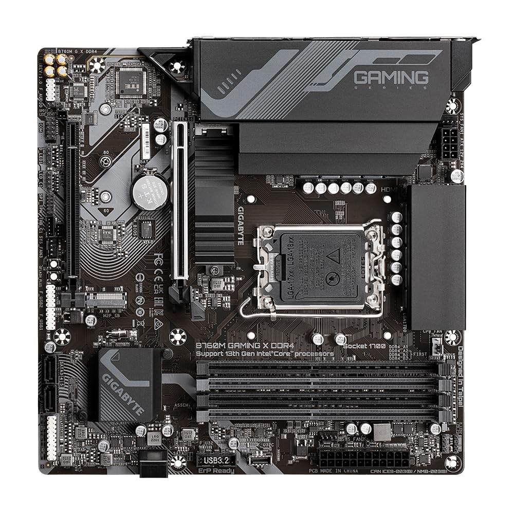 GIGABYTE B760M GAMING X DDR4 scheda madre LGA 1700