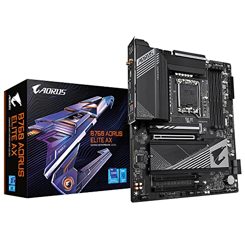 GIGABYTE B760 AORUS ELITE AX scheda madre DDR5 Wi-Fi 6E