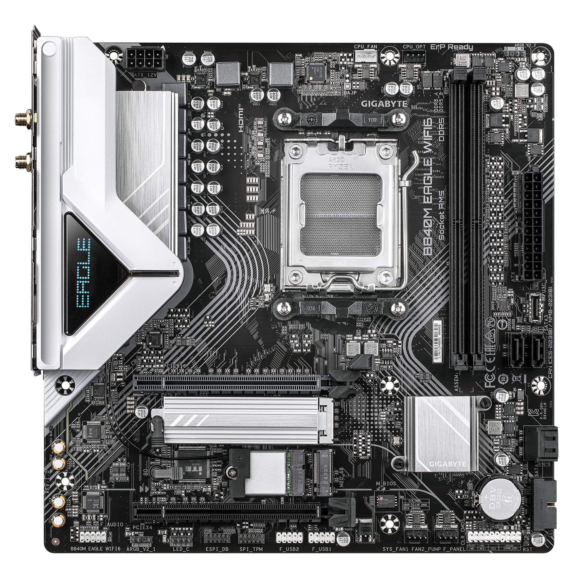 GIGABYTE B840M EAGLE WIFI6 scheda madre AM5 DDR5