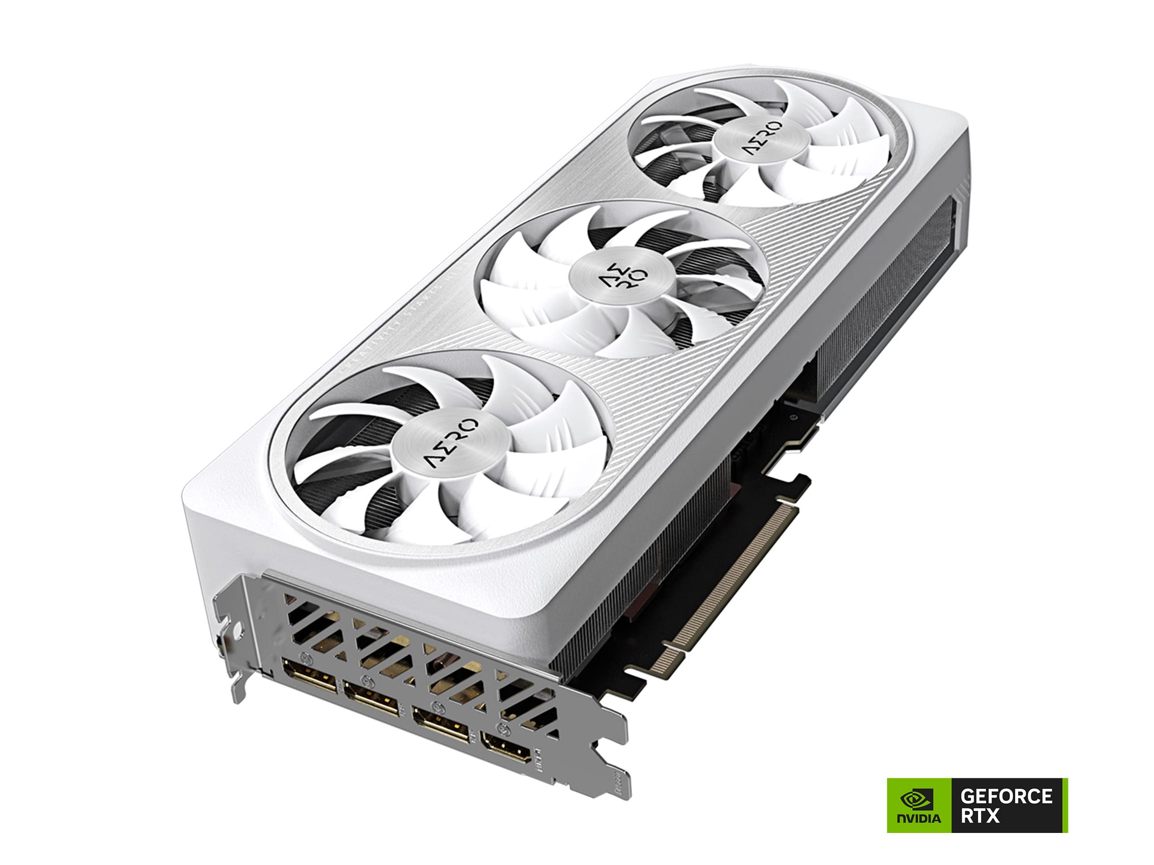 Gigabyte RTX 4070 Aero OC 12G scheda video GDDR6X bianca