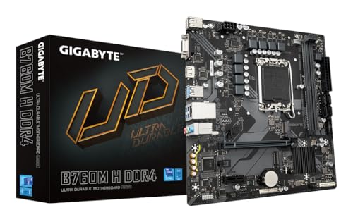GIGABYTE B760M H DDR4 scheda madre micro-ATX LGA1700