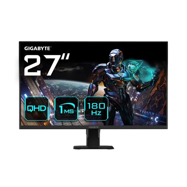 GIGABYTE GS27QA monitor gaming 27" QHD 180Hz 1ms