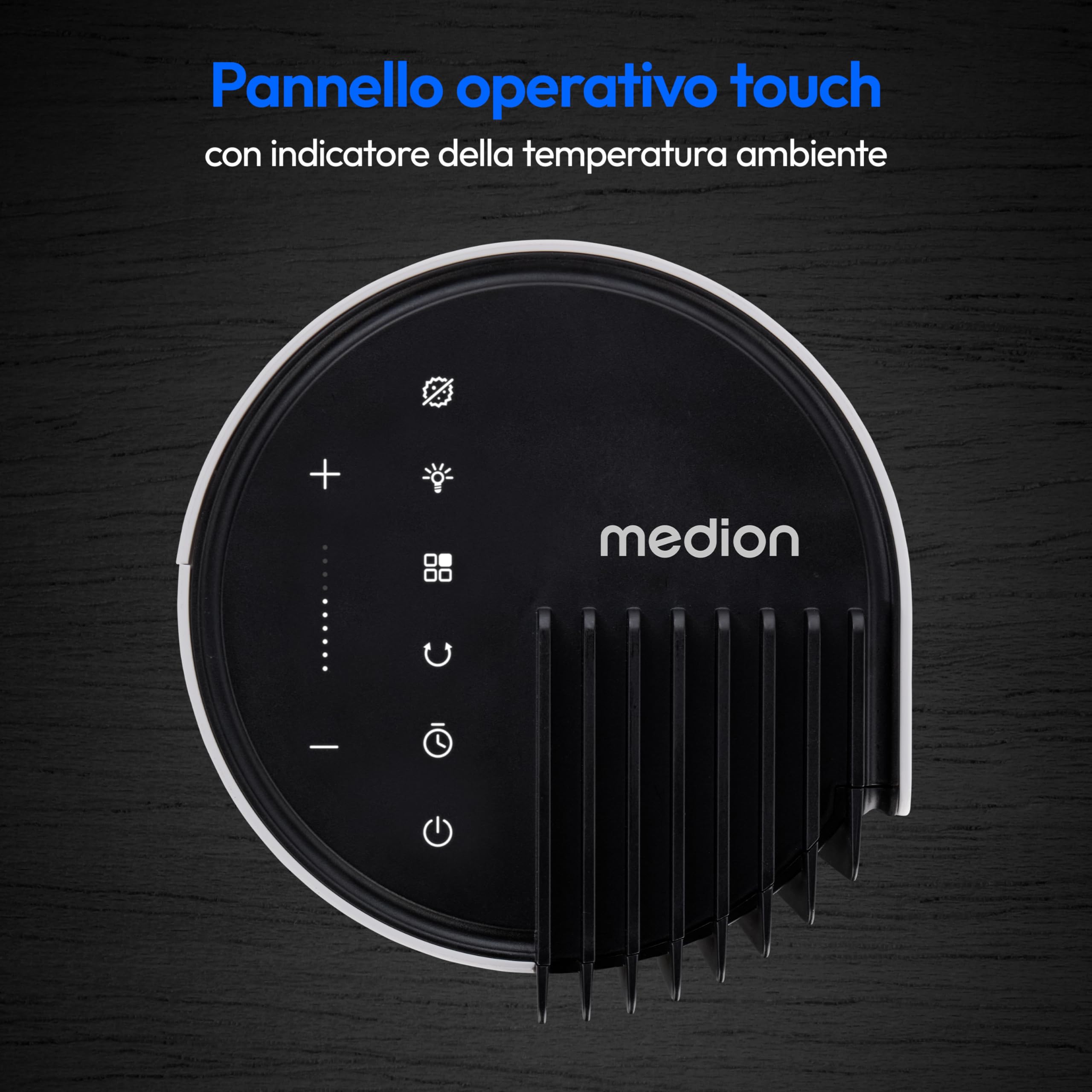 Medion P20 TF ventilatore a torre 30W telecomando 12 velocità