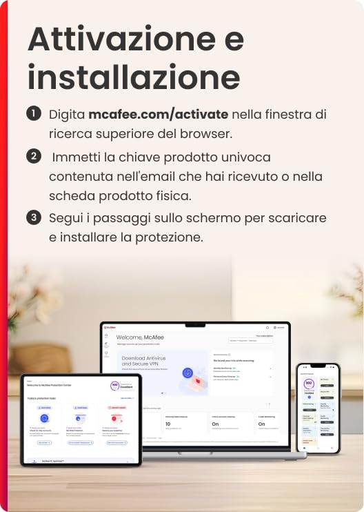 Microsoft 365 Family abbonamento 15 mesi 6 persone + McAfee