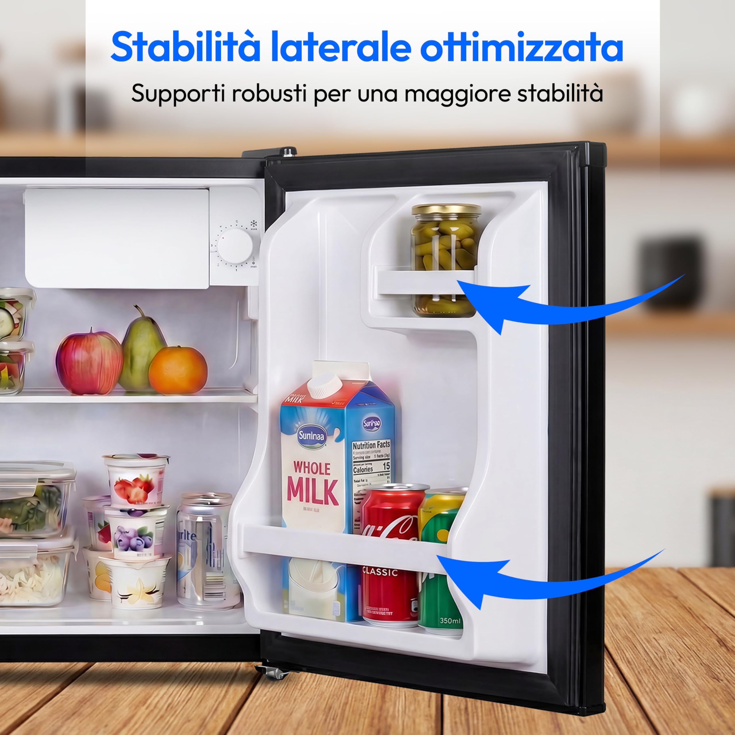 MEDION MD 370001 minifrigo 42 L nero con serratura