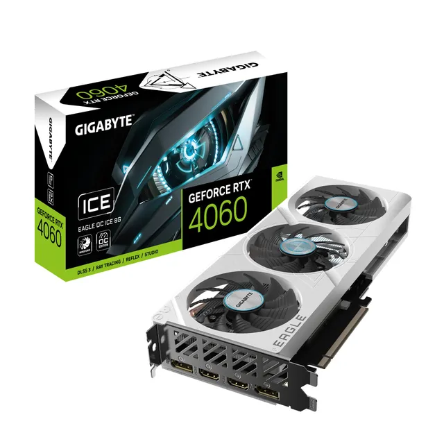 Gigabyte RTX 4060 EAGLE OC ICE 8GB scheda video GDDR6
