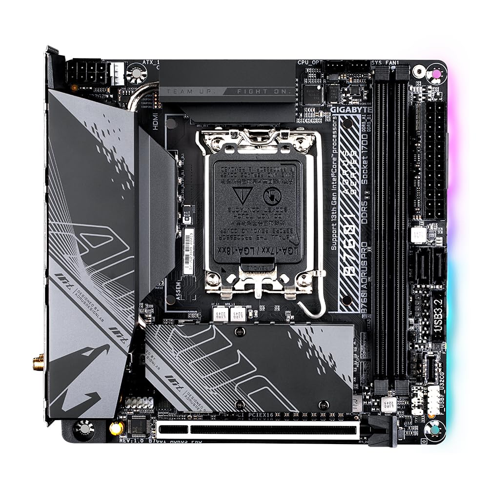 GIGABYTE AORUS B760I PRO DDR5 scheda madre mini ITX WiFi 6E