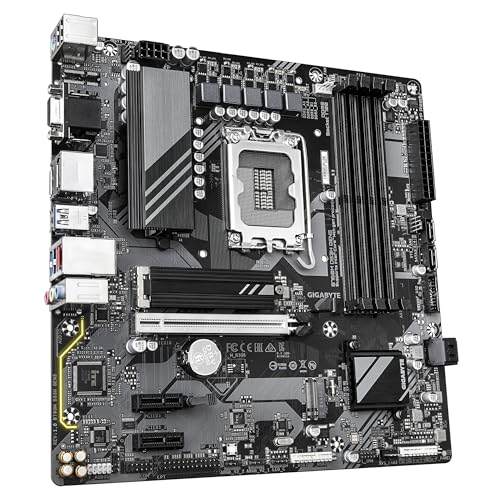GIGABYTE B760M DS3H GEN5 Scheda Madre LGA1700 DDR4 2xM.2