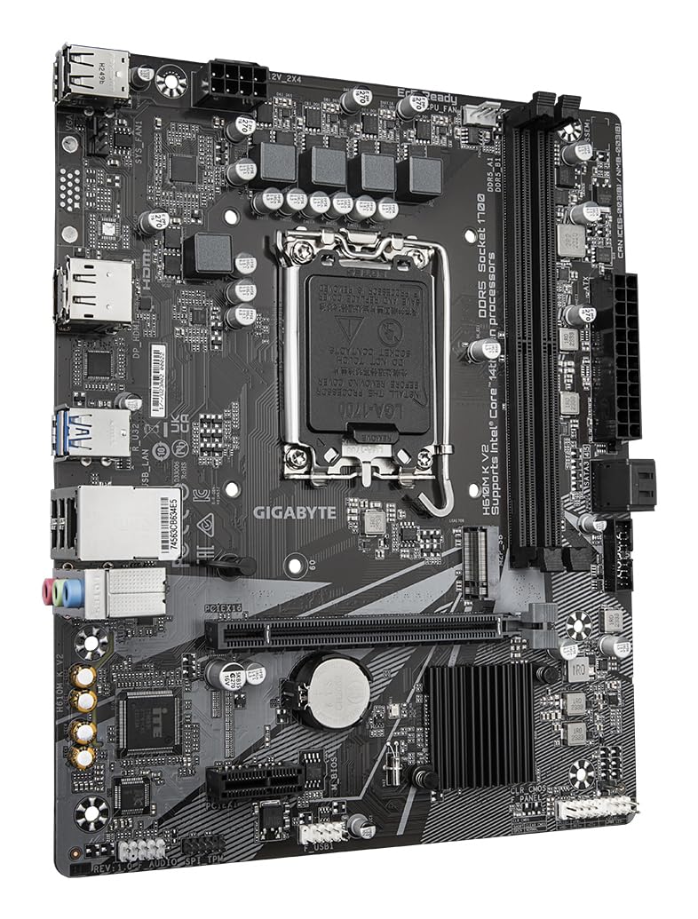 GIGABYTE H610M K V2 scheda madre DDR5 LGA1700