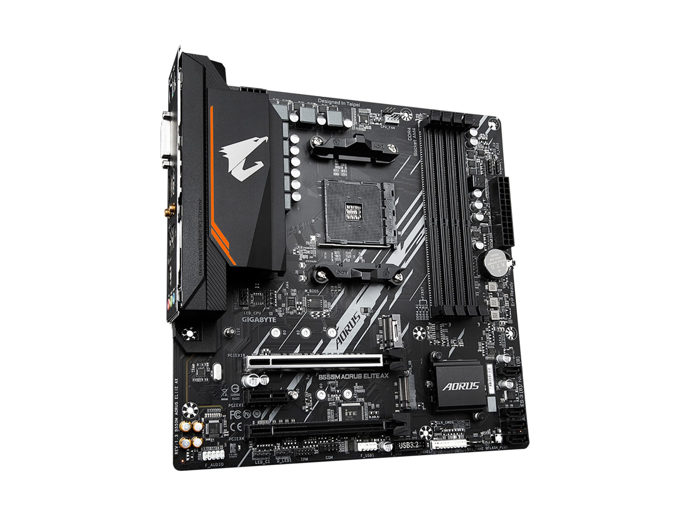 GIGABYTE B550M Aorus Elite AX scheda madre AM4 Wi-Fi 6E