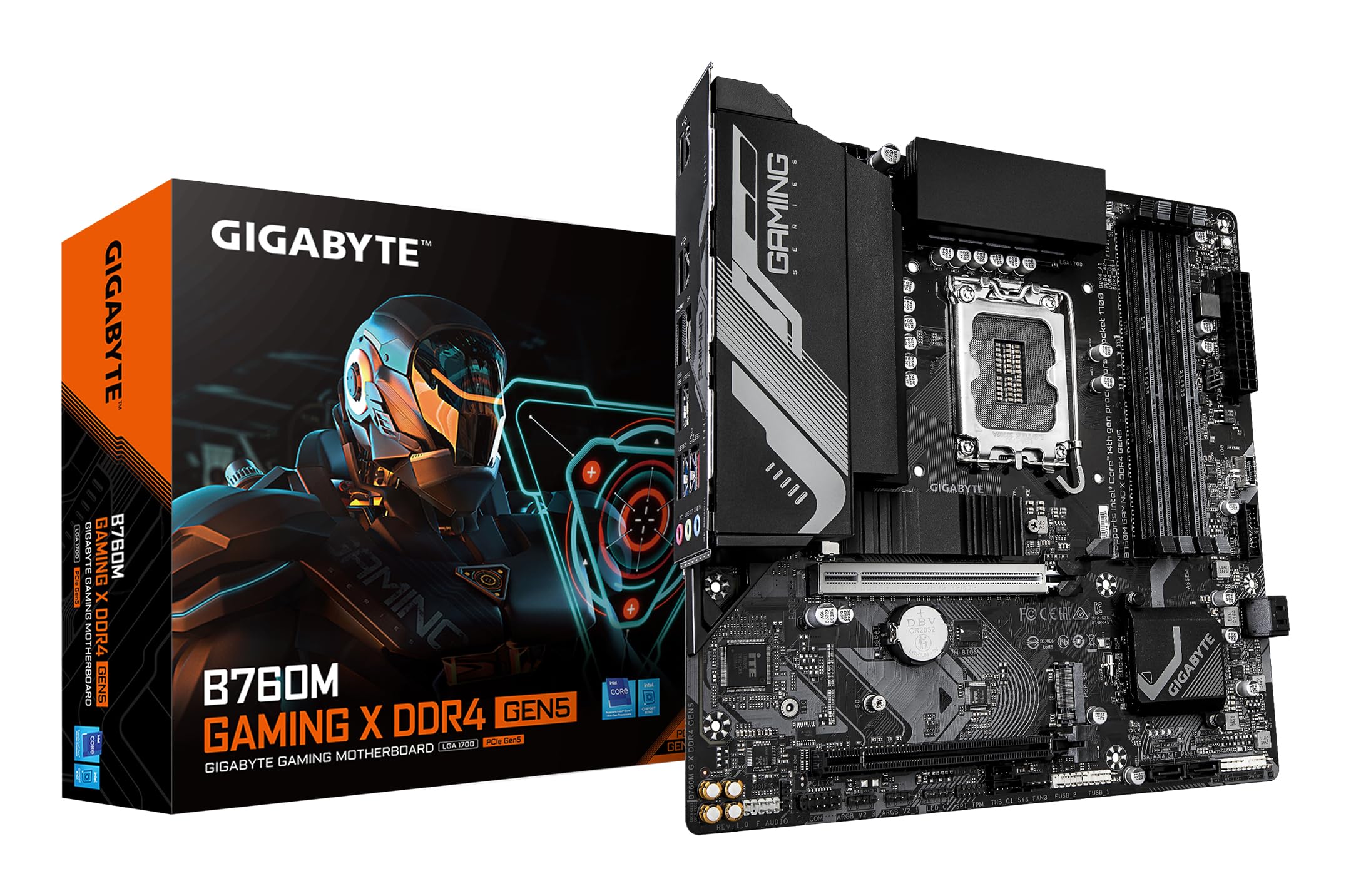 GIGABYTE B760M Gaming X DDR4 scheda madre DDR4 PCIe Gen5