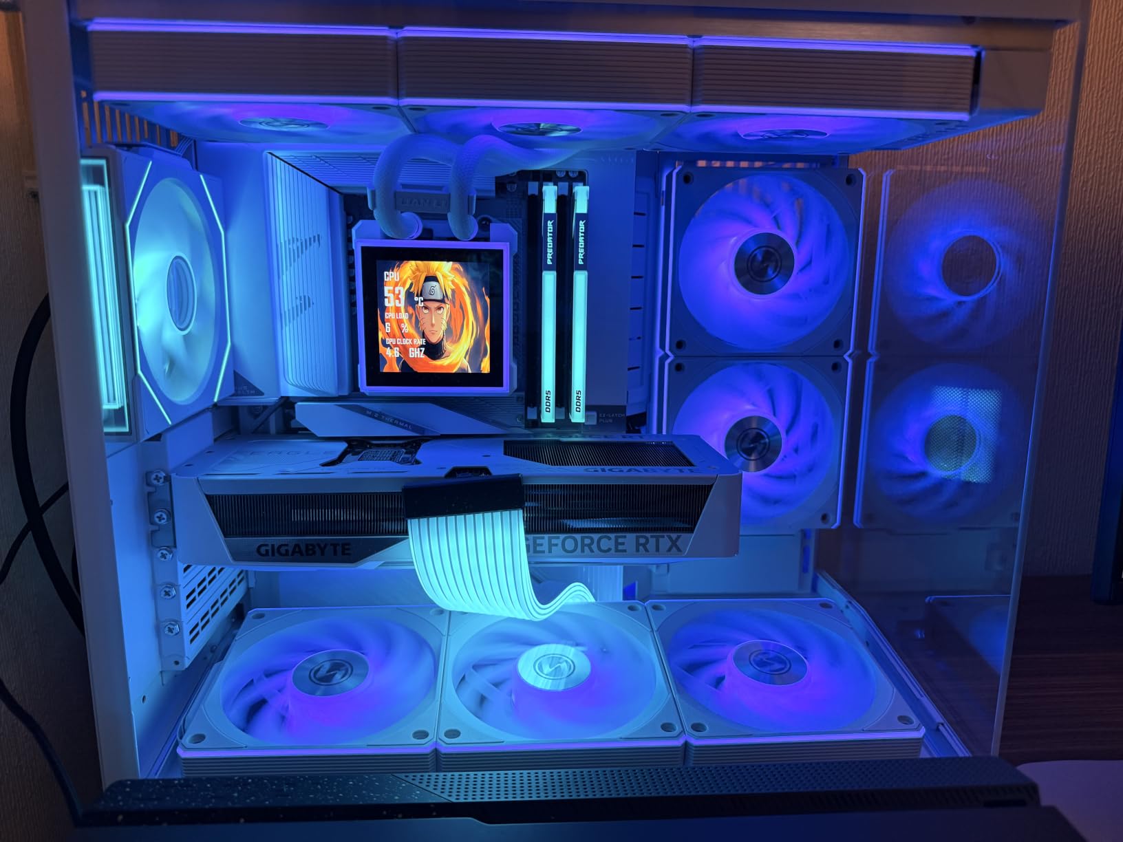 GIGABYTE RTX 5070 EAGLE OC ICE SFF 12G scheda grafica 12GB GDDR7