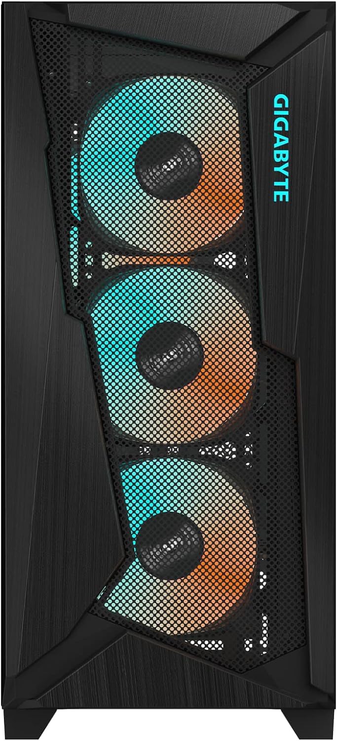 Gigabyte C301G V2 case PC vetro temperato 4 ventole ARGB
