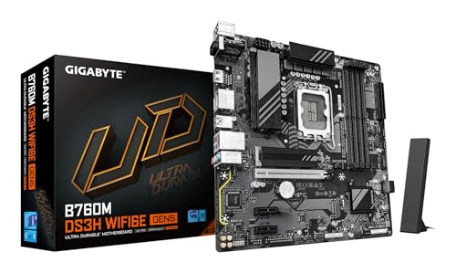 GIGABYTE B760M DS3H WIFI6E GEN5 scheda madre DDR5