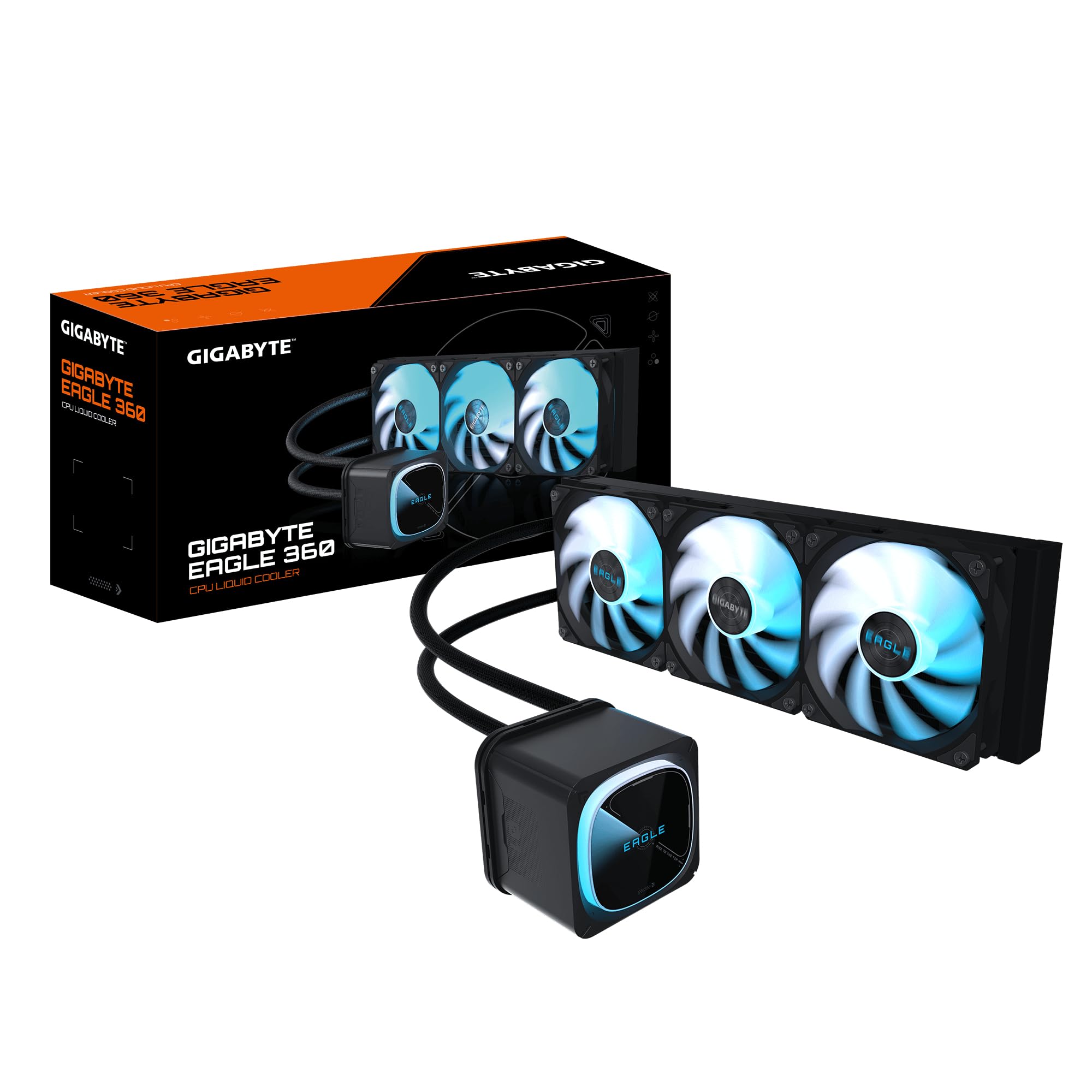 Gigabyte Eagle 360 dissipatore a liquido 360mm ARGB LCD