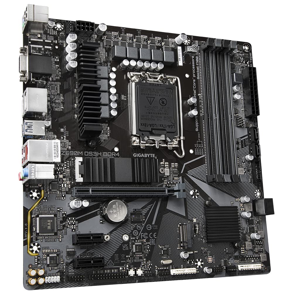 Gigabyte Z690M DS3H scheda madre DDR4