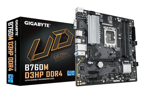 GIGABYTE B760M D3HP DDR4 scheda madre GbE LAN
