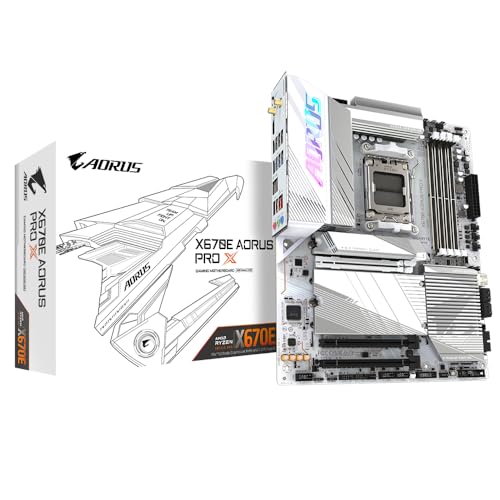 GIGABYTE AORUS X670E PRO X scheda madre DDR5 AM5 WiFi 7
