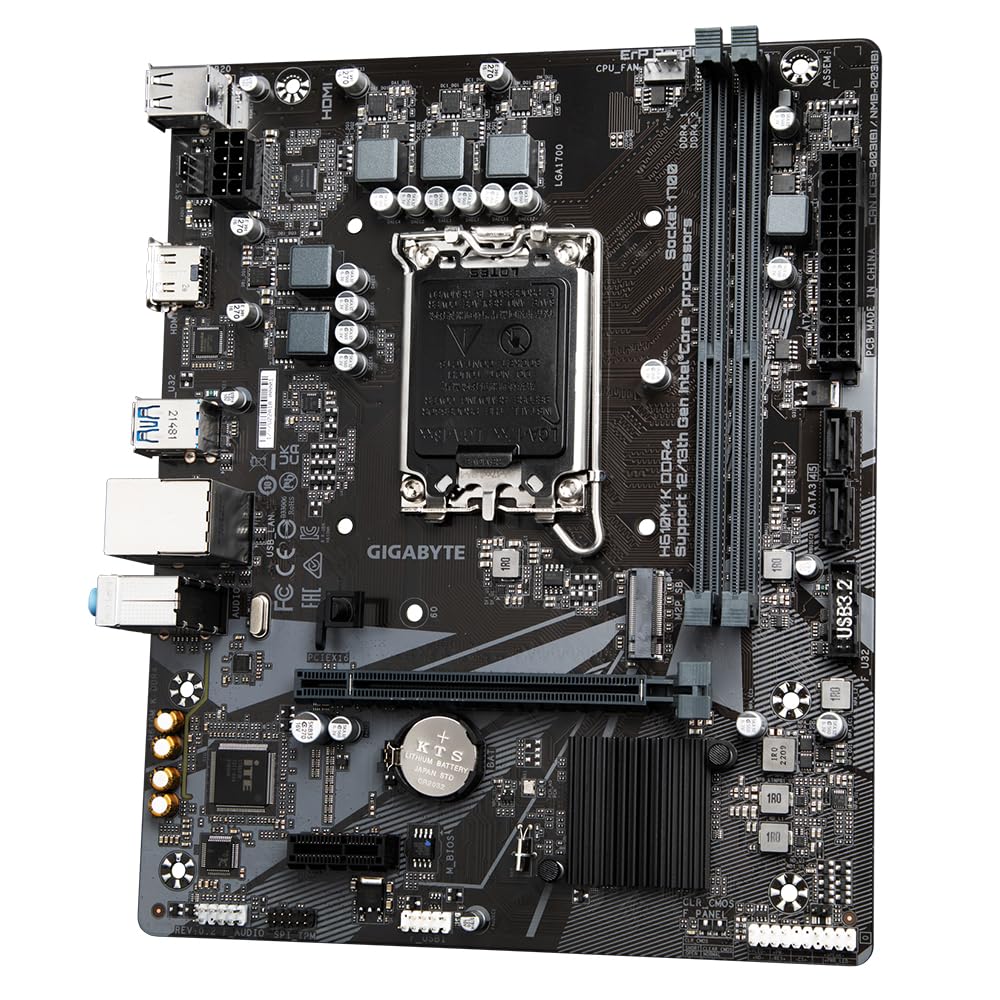 Gigabyte H610M K DDR4 scheda madre micro-ATX LGA1700