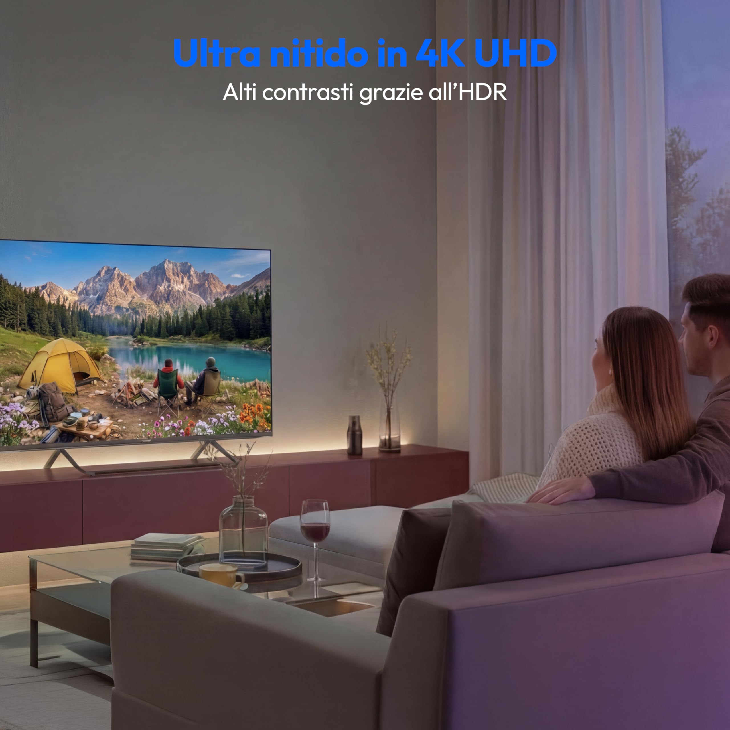 MEDION MD843302 smart TV 43 pollici 4K Dolby Vision