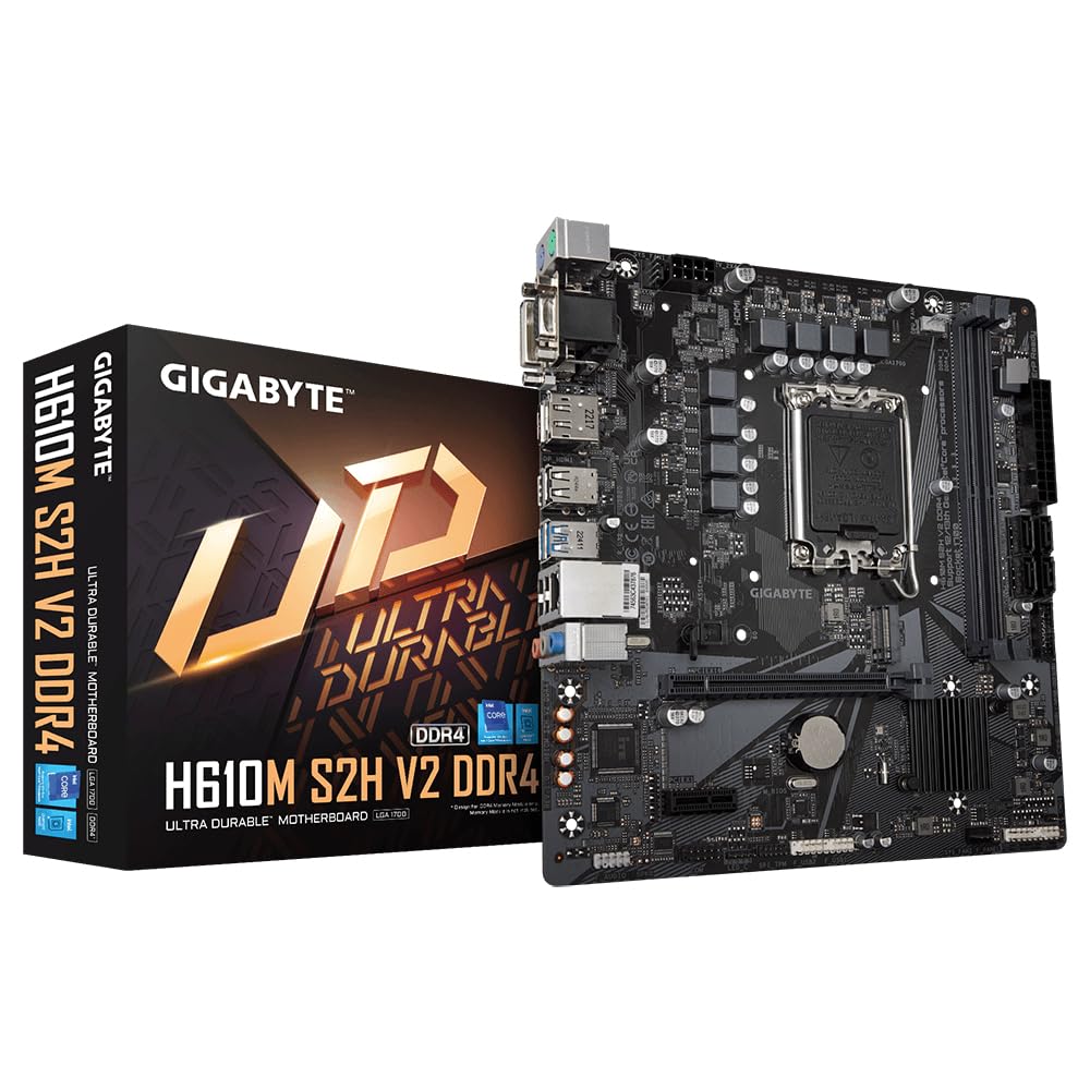 GIGABYTE H610M S2H V2 DDR4 scheda madre micro-ATX