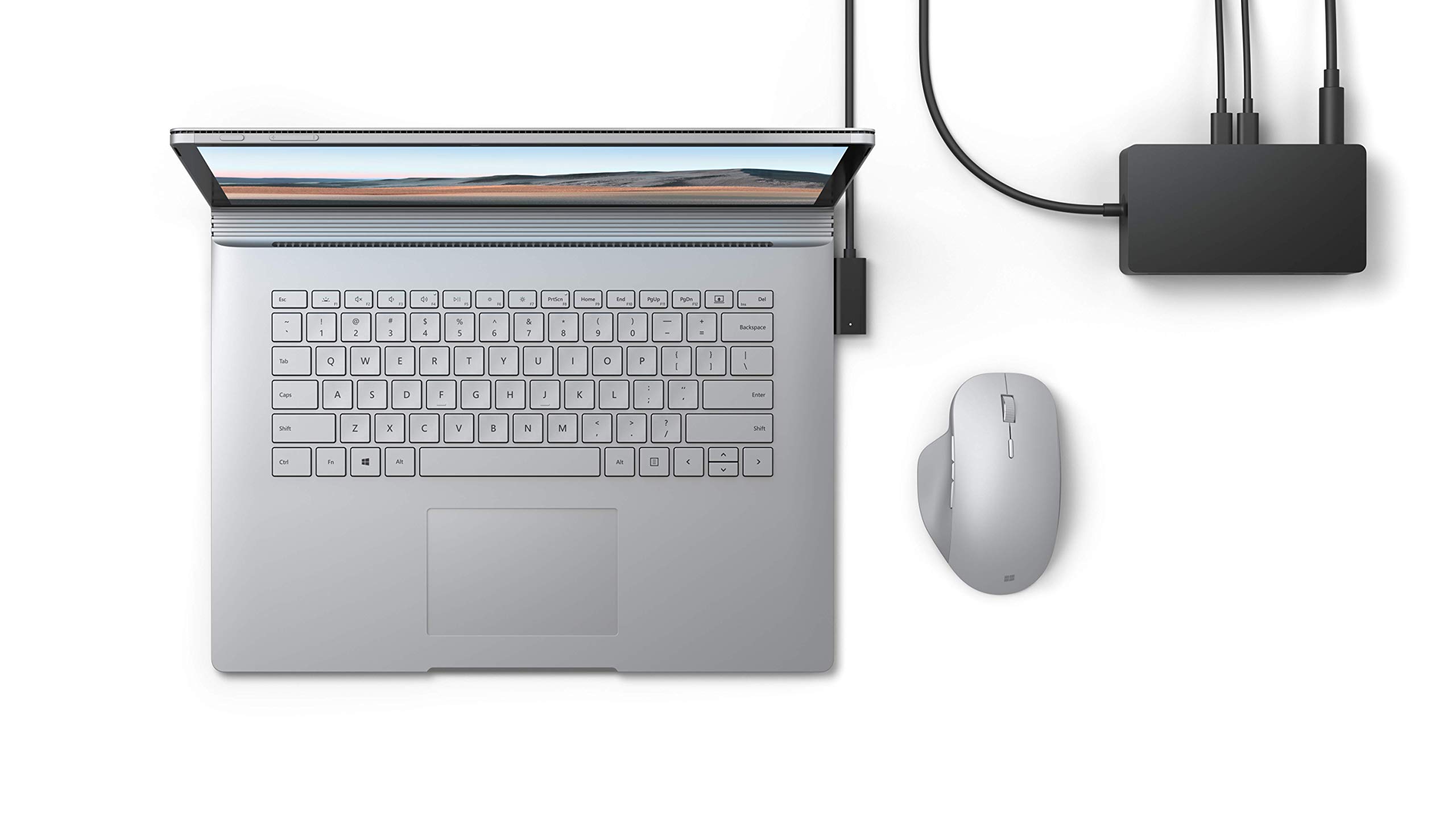 Microsoft Surface Dock docking station USB-C doppio 4K nero