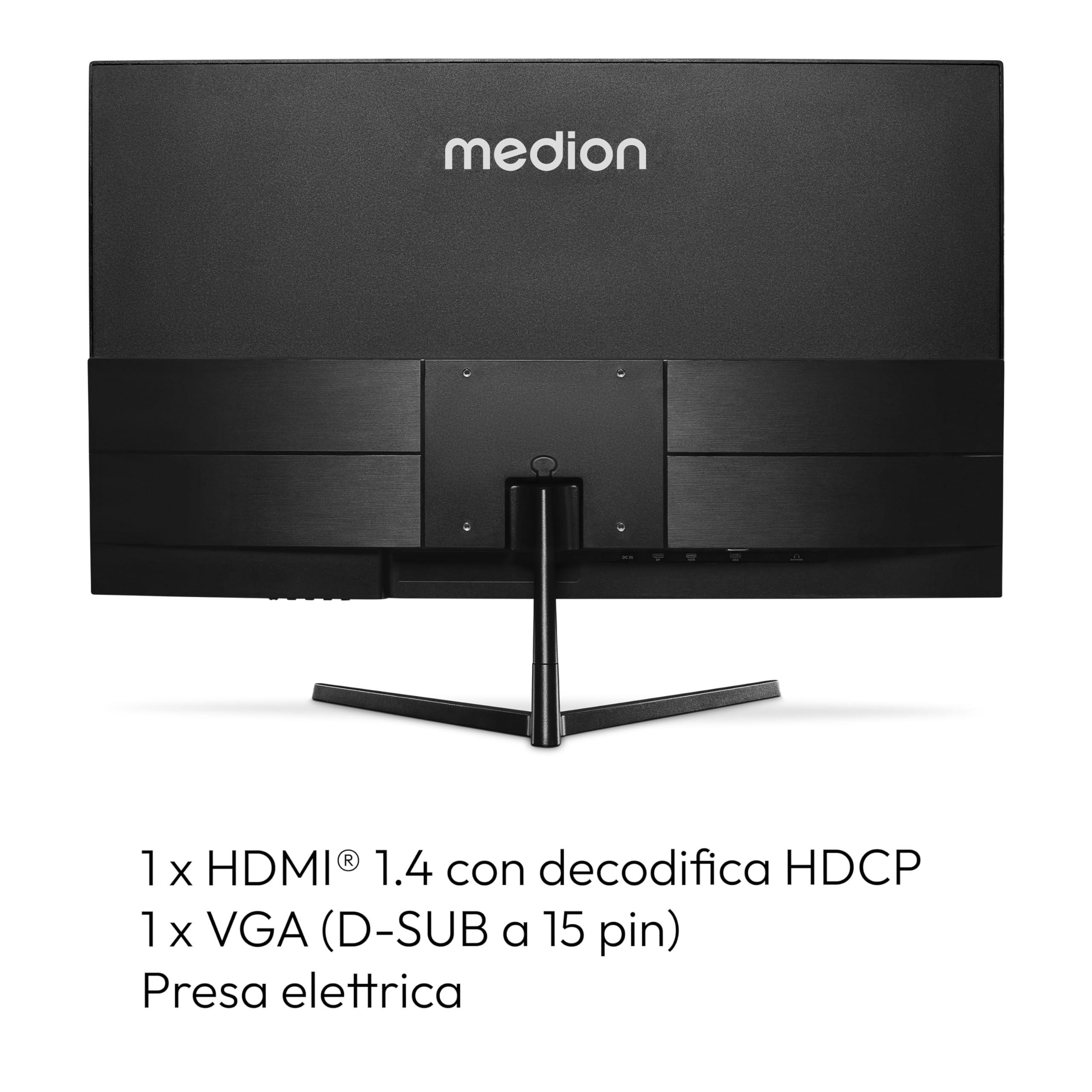 MEDION AKOYA P52218 MD 20150 monitor 22" FHD nero