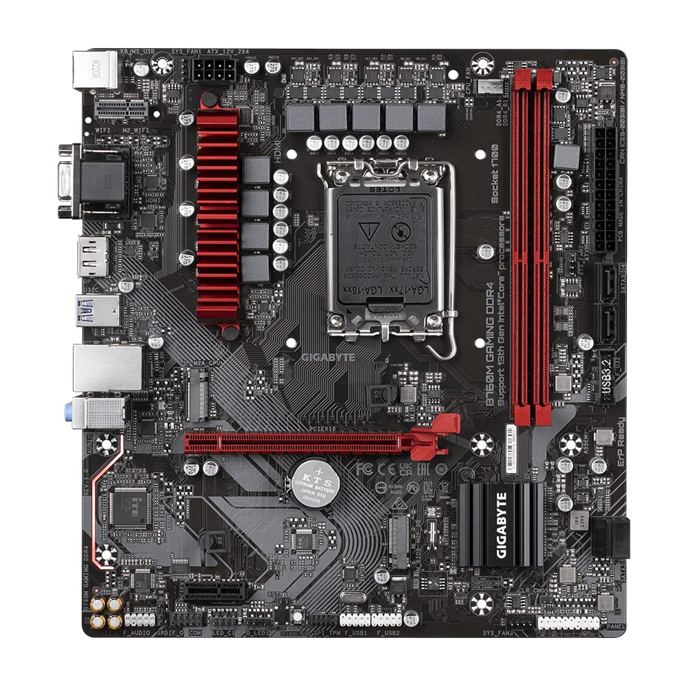 GIGABYTE B760M GAMING DDR4 scheda madre micro ATX LGA1700
