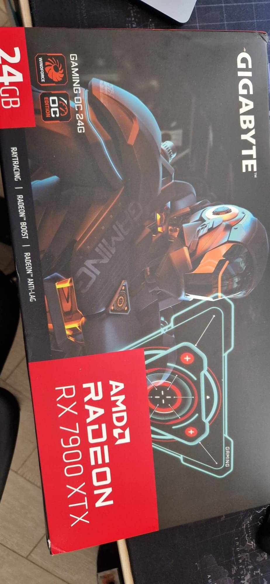 GIGABYTE GAMING OC GV-R79XTX scheda video RX 7900 XTX 24GB
