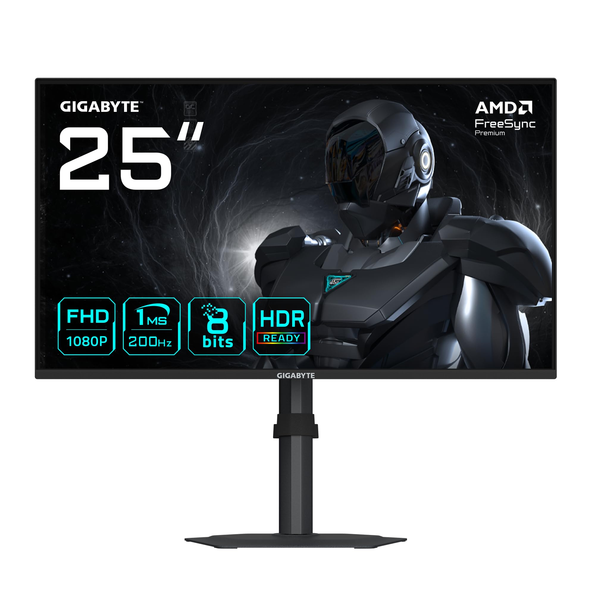 GIGABYTE G25F2 Monitor Gaming 24,5" FHD 200Hz IPS 1ms
