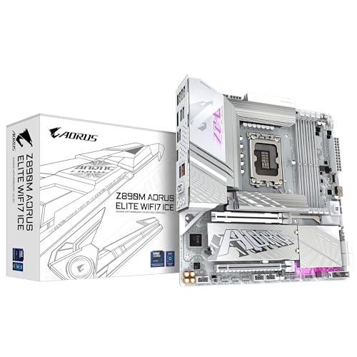 Gigabyte AORUS Z890M ELITE WIFI7 ICE scheda madre LGA1851 DDR5