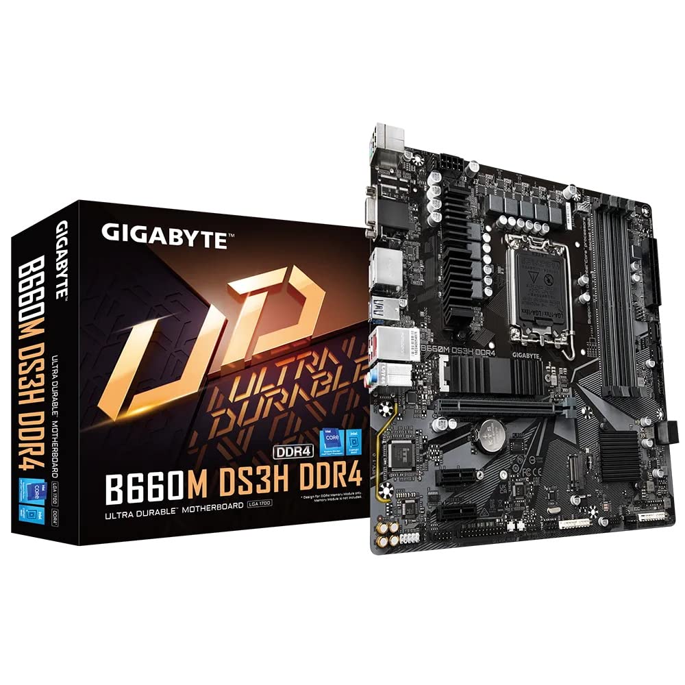 GIGABYTE B660M DS3H DDR4 scheda madre Micro ATX nera