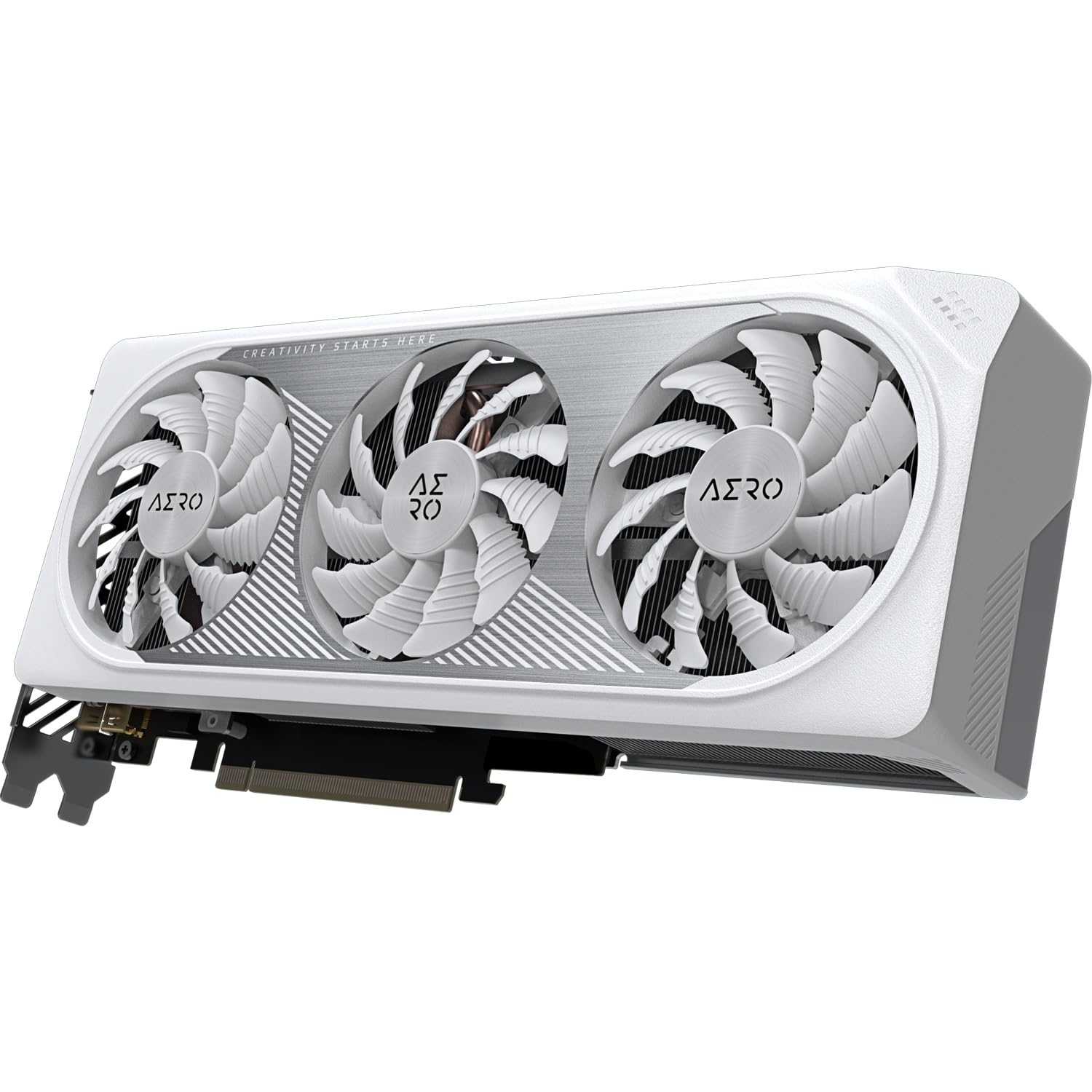GIGABYTE RTX 4060 Ti AERO OC scheda video 16GB GDDR6 bianca