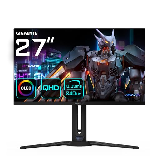 AORUS FO27Q2 monitor gaming OLED 27" QHD 240Hz