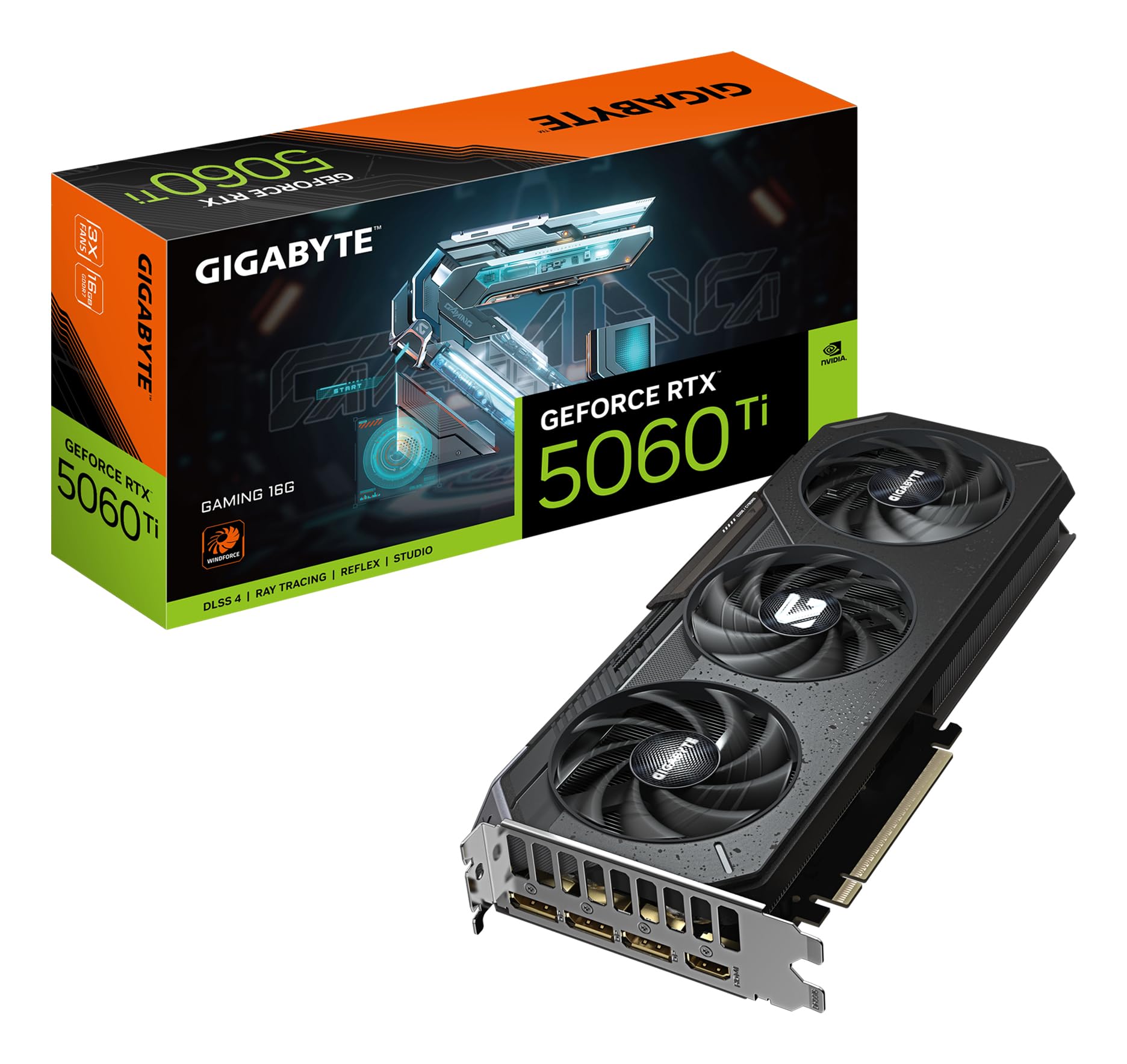 Gigabyte GV-N506TGAMING-16GD Scheda Video 16GB GDDR7 DLSS 4