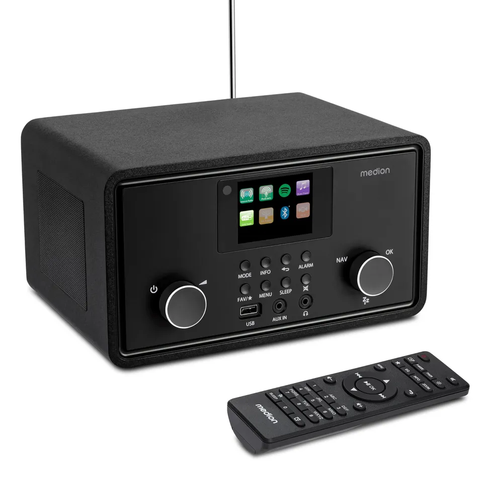 MEDION Life P85027 radio internet DAB+ nero Bluetooth