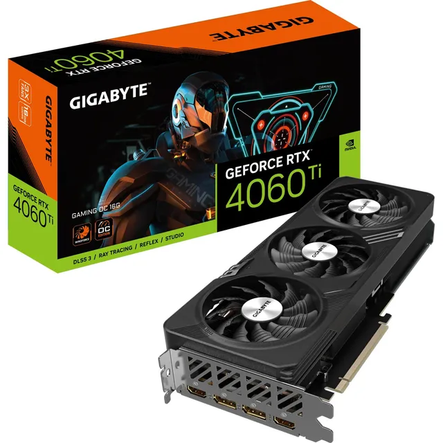 Gigabyte RTX 4060 Ti Gaming OC 16G scheda video 16GB GDDR6