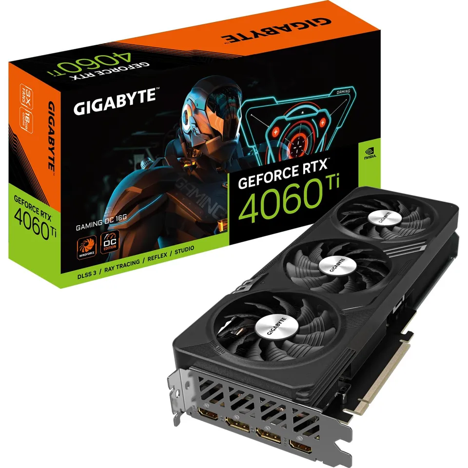 Gigabyte RTX 4060 Ti Gaming OC 16G scheda video 16GB GDDR6
